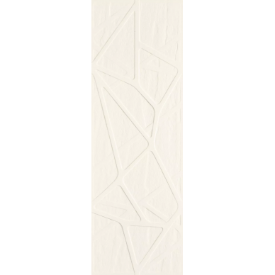 Titanium Bianco Kratka Struktura 25*75 0