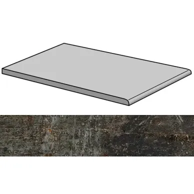 Cast Iron Black Natural Peldano-30 29.75x59.55 0