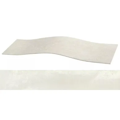 Nanoarea 7.0 White Bagnato Curve-15 14.77x89.46 0