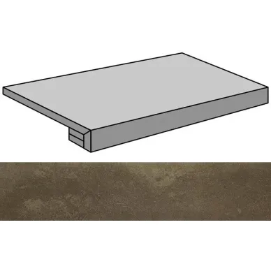 Object 7.0 Brown Natural Gradone Rec-90 44.63x89.46 0