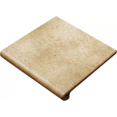Ступень фронтальная Rounded Stair-tread Beige 33*33 0