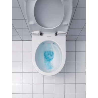 Чаша подвесного унитаза Geberit Renova Rimfree (500.801.00.1) с микролифтом 8
