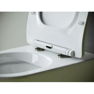 Унитаз приставной Ceramicanova Metropol Rimless (CN4004) микролифт 7