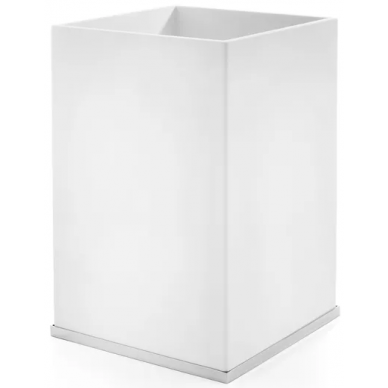 Ведро для мусора 3SC Mood Deluxe White (MDW65ASL) (белый матовый/хром) 0