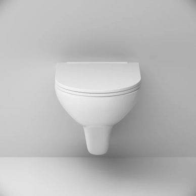 Инсталляция AM.PM Gem (IS49051.901700) с подвесным унитазом, сиденьем микролифт и клавишей хром 5
