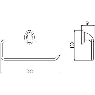 Держатель бумажных полотенец Savol 31 (S-L03152) 1
