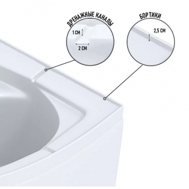 Душевая кабина Niagara Eco (E100/40/TN) 100х100х215 см 6