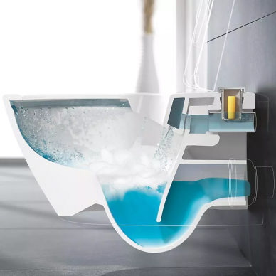 Унитаз подвесной Villeroy & Boch Subway 2.0 DirectFlush ViFresh (5614A1R1) с микролифтом Slim 10