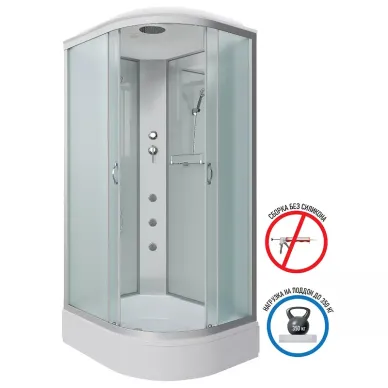 Душевая кабина Niagara Classic 120х90 L (NG-33294-14LG) с гидромассажем 11