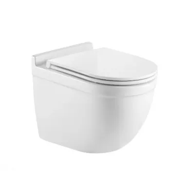 Инсталляция Welt Wasser Bamberg 545 +  HEIMBACH 043 GL-WT + Bamberg WT в комплекте с унитазом, безободковый, с сидением микролифт 2