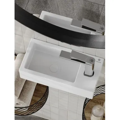 Смеситель для раковины Orange Gauss (M30-021cr), хром 11
