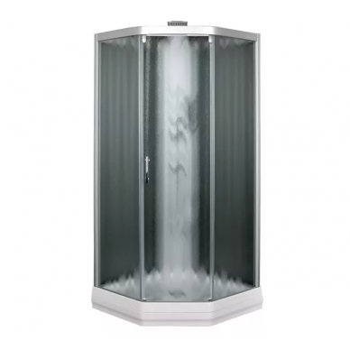 Душевая кабина Aquanet Penta 2 Rain (90x90) тонированное стекло 9