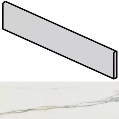 750873 I Classici Calacatta Gold Battiscopa Glossy 6mm 4.6x80 0