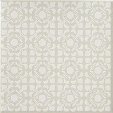 WW14L1 White On Greige Wonder Lux 1 20x20 0