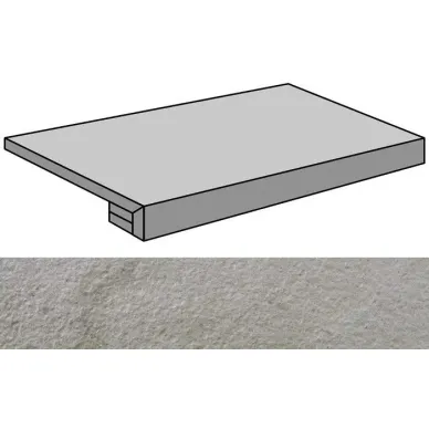 Neocountry Grey Bocciardato Gradone Rec-60 29.75x59.55 0
