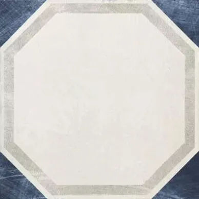 1036769 Via Emilia Inserto s/1 BIANCO-BLU PZ 20x20 0