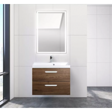Тумба для ванной Belbagno Aurora (AURORA-700-2C-SO-RT) Rovere Tabacco 4