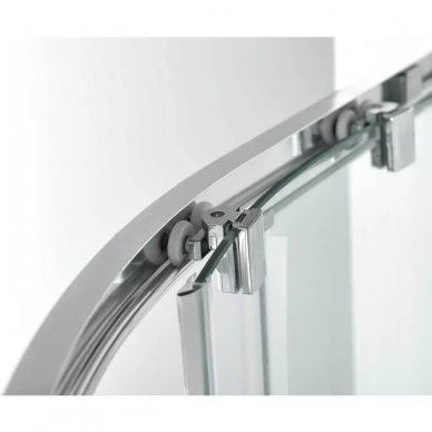 Душевой уголок Vincea Alpha (VSQ-3AL800CL) 80х80х190 см, профиль хром/стекло прозрачное 5