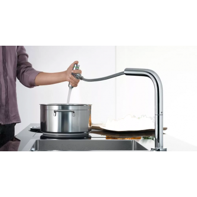 Мойка кухонная Hansgrohe C71-F660-08 (43202000) со смесителем 6