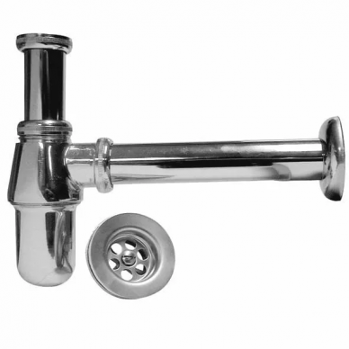 Сифон для раковины Nofer (13105.B) глянцевый 0