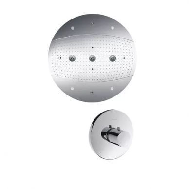 Верхний душ Hansgrohe Raindance Rainmaker (28404000) с подсветкой (600 мм) 0