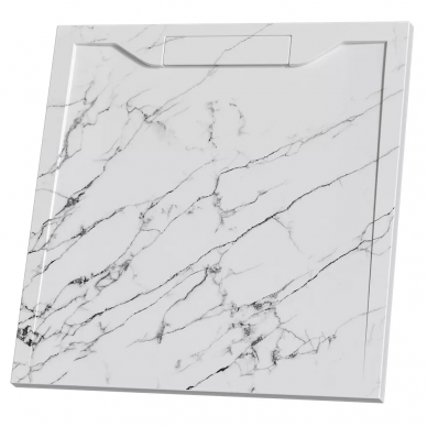 Поддон для душа RGW Stone Tray STE MW (52341099-15) белый мрамор 0
