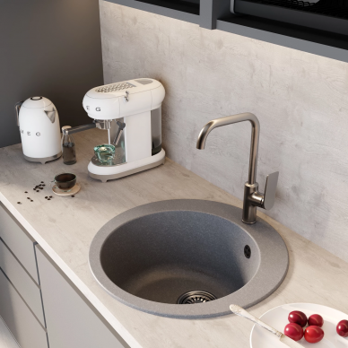 Мойка кухонная Mixline ML-GM13 (551896) графит 5