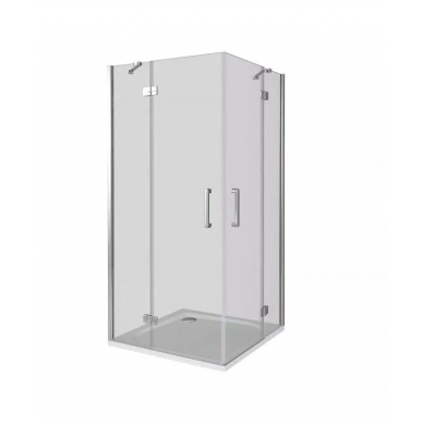 Душевой уголок Good Door Saturn CR-100-C-CH (100x100) профиль хром/стекло прозрачное 0