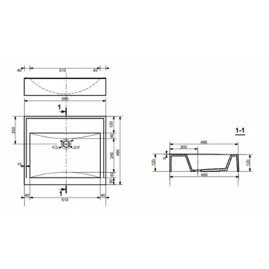 Тумба для ванной Эстет Comfort Loft 70 (ФР-00003613) белая 8