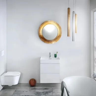 Laufen Kartell Зеркало круглое d=78см, настенное, без подсветки, цвет: медь 3.8633.1.089.000.1 10