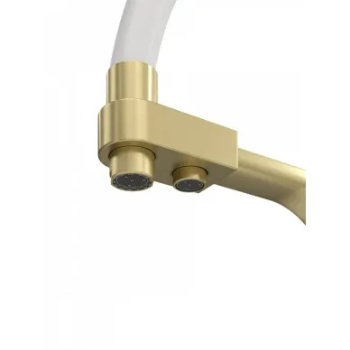 Смеситель для кухни Teymi Solli T10273 золото/белый 12