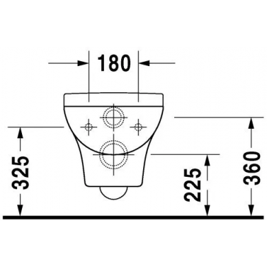 Чаша подвесного унитаза Duravit PuraVida (2219090000) 2
