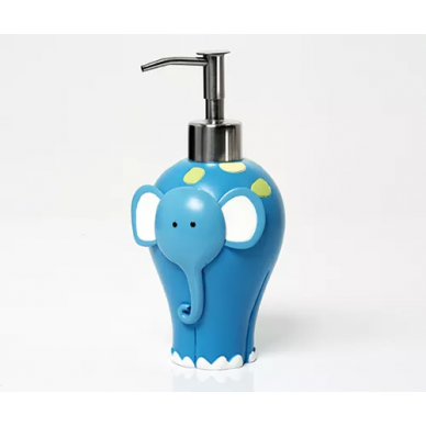 Дозатор для жидкого мыла Wasserkraft Lippe K-8100 (K-8199) (в форме слона) синий 1