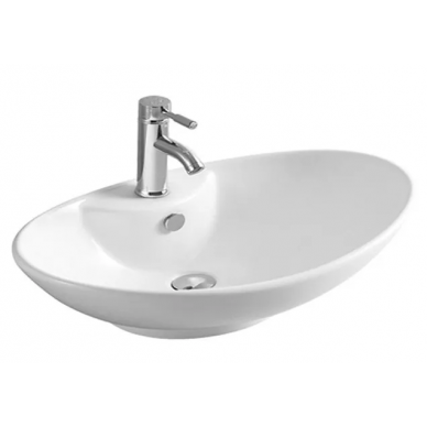Раковина накладная CeramaLux N (7025) (66.5 см) 0