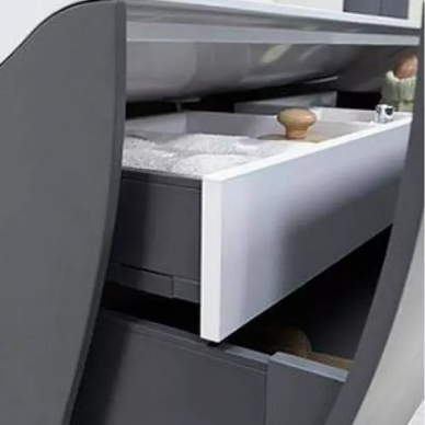 Тумба для ванной Aquaton Ондина 80 (1A183401OD010) белый 6
