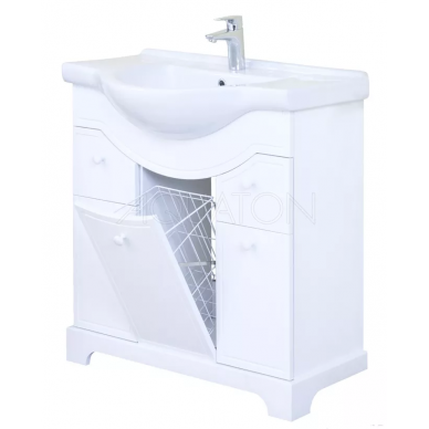 Тумба для ванной Aquaton Элен 85 (1A218701EN010) белый 6