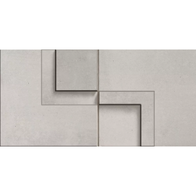 60480 Mosaico 3D Grey 12,5x25 0