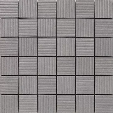 Lava Antracita Rigato Mosaico 5x5 29.75x29.75 0