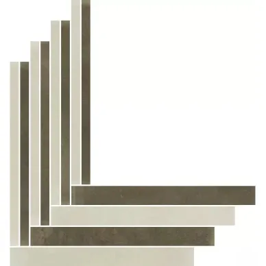 Object 7.0 Brown/White Nat Mosaico Crossed 59.6x64.65 0