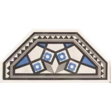 N05084 CENEFA CEMENTI OTTO ALA BLUE 8.5x17 0