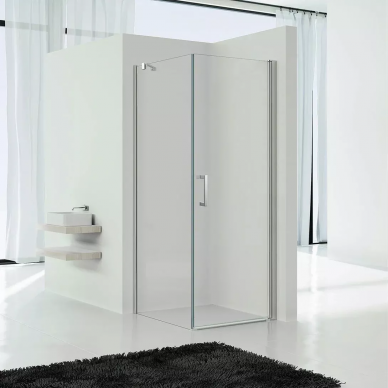 Душевой уголок Vincea Orta (VSR-1O8080CL) 80х80х190 см, профиль хром/стекло прозрачное 6