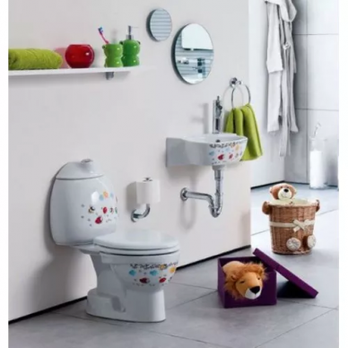 Бачок для детского унитаза Creavit Cocuk (CK400-00CB00E-FF00) декор 2