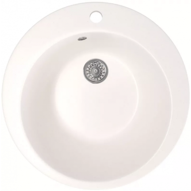 Мойка кухонная Mixline ML-GM13 (525091) белый 0