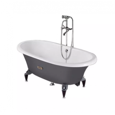 Ванна чугунная Roca Newcast Grey (233650000) 4