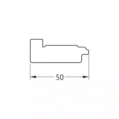 Зеркало Evoform Definite (BY 7492) (52 см) (состаренное дерево) 4