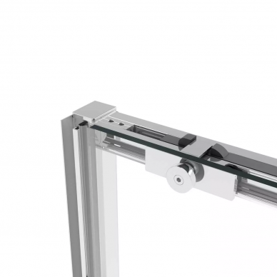Душевая дверь Vincea Slim Soft (VDS-1SS110CL) 110x200 см, профиль хром/стекло прозрачное 4