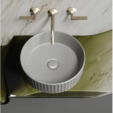 Раковина накладная Ceramicanova Element (CN6057MH) (36 см)  антрацит матовый 5