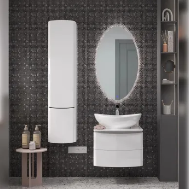 Пенал Velvex Luna 35 pp.LUN.35 навесной белый 6
