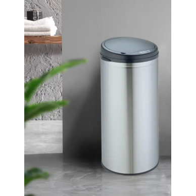 Ведро для мусора Welt Wasser Kredo MT 30L, сталь матовая, сенсорное 1