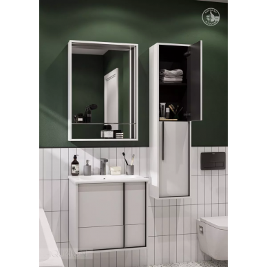 Тумба для ванной Aquaton Ривьера 60 (1A238801RVX20) белый матовый 7